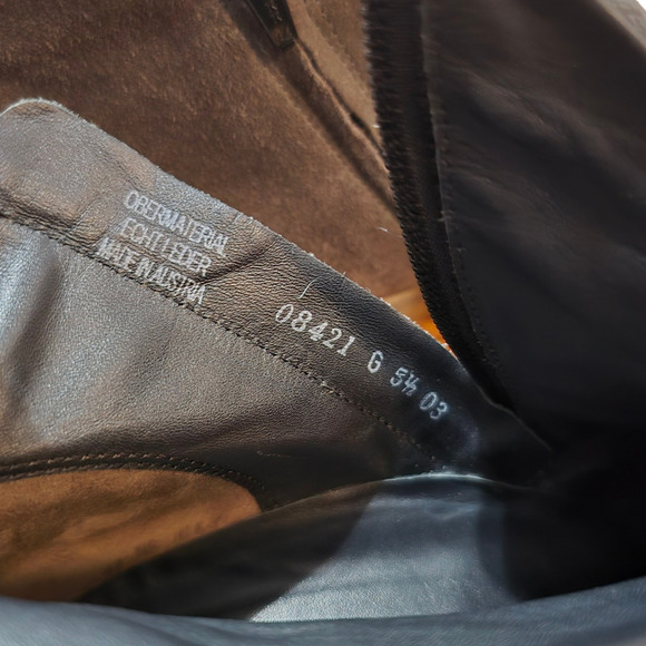 Paul Green Delgado distressed suede ankle booties PG 5.5 US 8 Gray - Picture 8 of 8